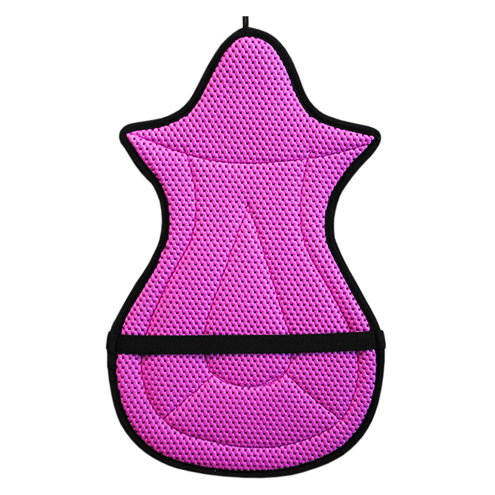 Hilason Anti Slip Cushion Grip Saddle Seat Cover With Black