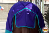 Hilason 1200D Winter Waterproof Horse Turnout Blanket Belly Wrap Purple