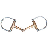 5" Hilason Western Stainless Steel Hollow Copper Ring Horse Mouth Bit