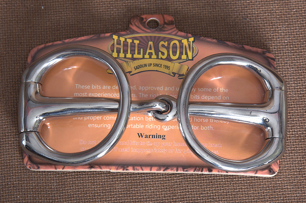5" Hilason Western Stainless Steel Horse Mouth 2.5" Ring Bit