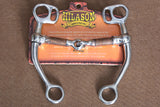 5" Hilason Western Horse Steel Mouth Bit W/ Copper Roller