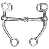 5" Hilason Horse Mouth Steel Tomtoumb Bit W/ Jointed Mouth