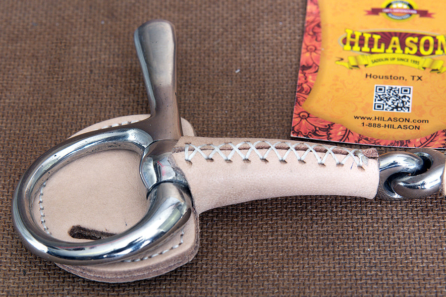 5" HILASON Western Trotting Horse Ring Bit With Stainless Steel