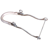 Hilason Western Horse Hackamore Bit With Pipe Covered Mouth