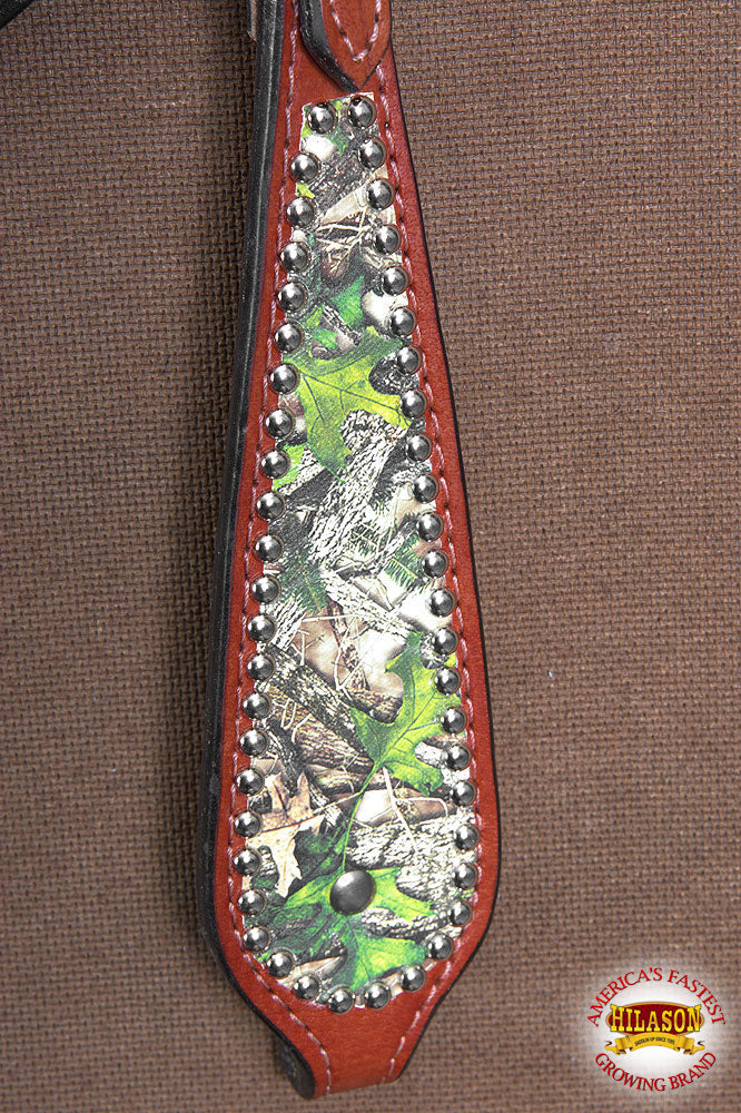 Western Horse Headstall Breast Collar Set American Leather Hilason
