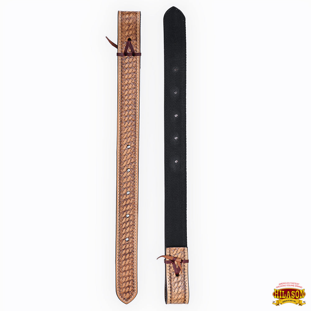 Hilason Western Leather Horse Saddle Back Billets