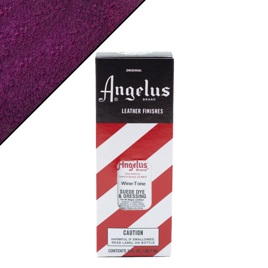 Angelus Wine-Tone suede dye and dressing - Uhorse