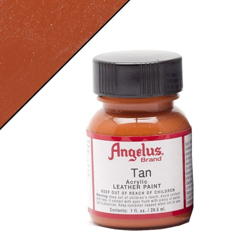Tan acrylic leather paint bottle - Uhorse