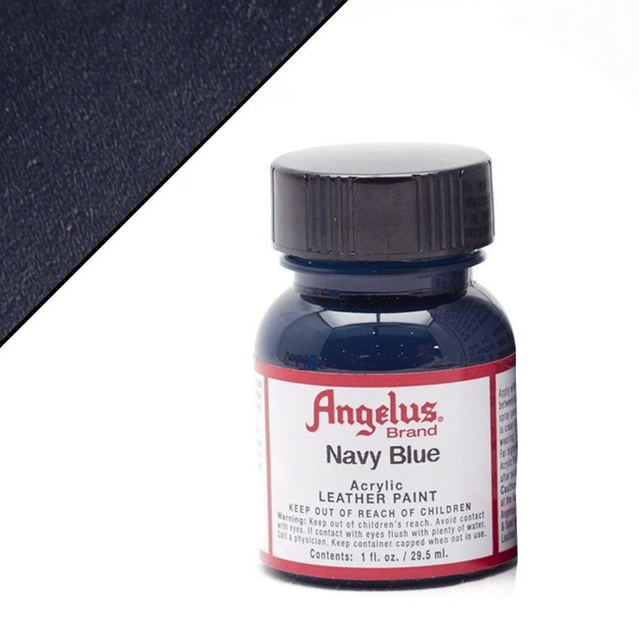 Navy blue acrylic leather paint - Uhorse