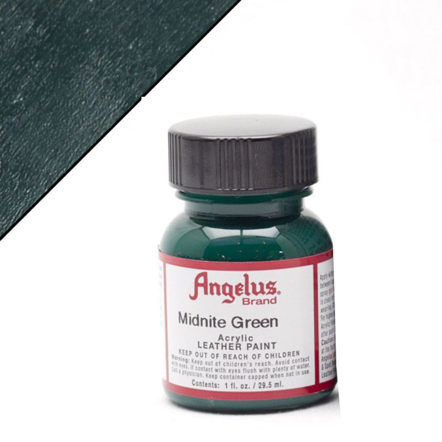 Midnite Green acrylic leather paint - Uhorse