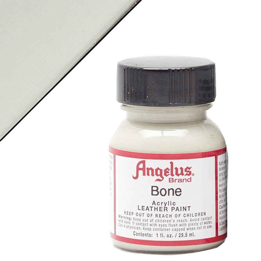 Angelus Brand bone acrylic leather paint bottle - Uhorse
