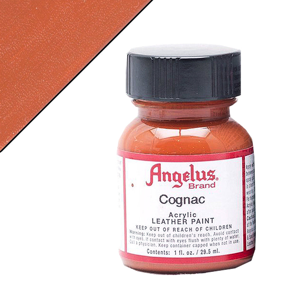 Cognac acrylic leather paint - Uhorse