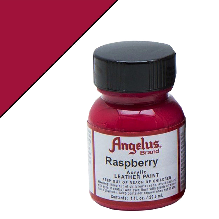 Raspberry acrylic leather paint - Uhorse