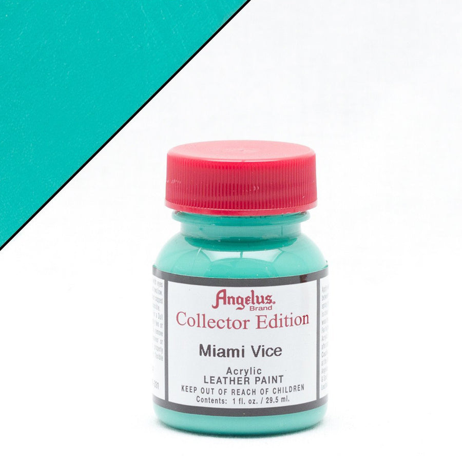 Angelus Brand Collector Edition Acrylic Leather Sneaker Paint 1Oz Miami Vice - Uhorse