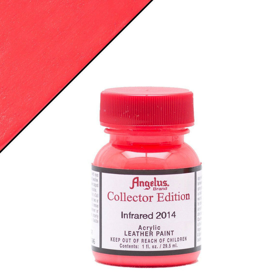 Red acrylic leather paint bottle - Uhorse