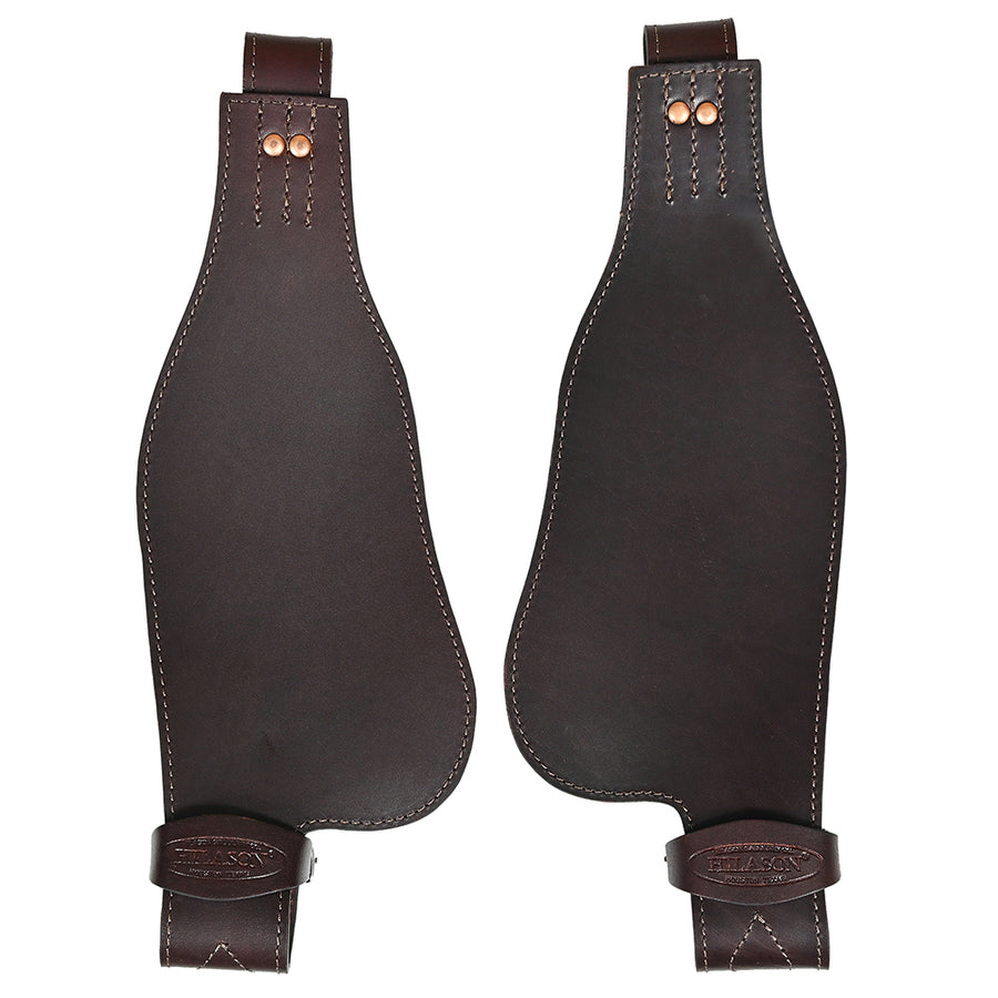 Hilason Leather Youth Saddle Replacement Fender Pair With Hobble Strap