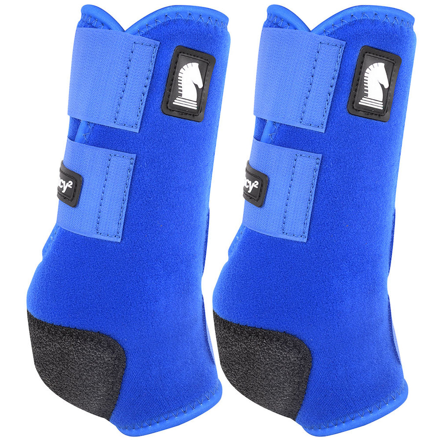 Small Classic Equine Lightweight Legacy2 Rear Hind Sports Boots Pair by Hilason – Cowboy and equestrian accessories