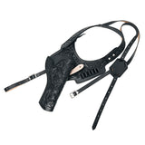 Hilason Western Leather Shoulder Rig Gun Holster 44/45 Caliber