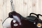 HILASON Custom Designed Rare Western Trick Riding Saddle Mahogany | Horse Saddle | Racing Leather Saddle | Western Saddle | Western Leather Saddle | Western Saddles for Horses