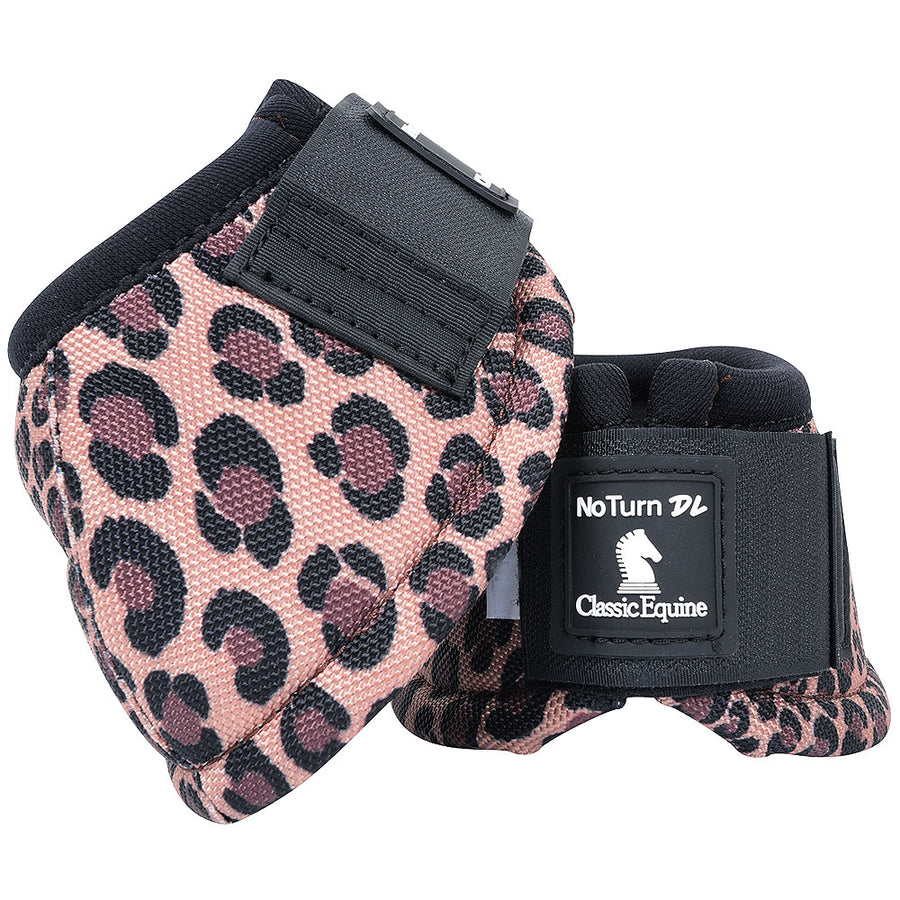 Classic Equine Horse Legacy2 Front Hind Bell Sport Boots Cheetah