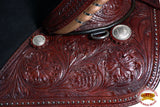 HILASON Western Horse Treeless Trail Barrel Saddle American Leather | for Horses