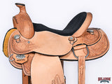 Western Horse Saddle American Leather Ranch Roping Cowboy Hilason