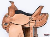Western Horse Saddle American Leather Ranch Roping Cowboy Hilason