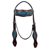 HILASON Western Horse One Ear Headstall Tack Bridle American Leather | for Horses Headstalls