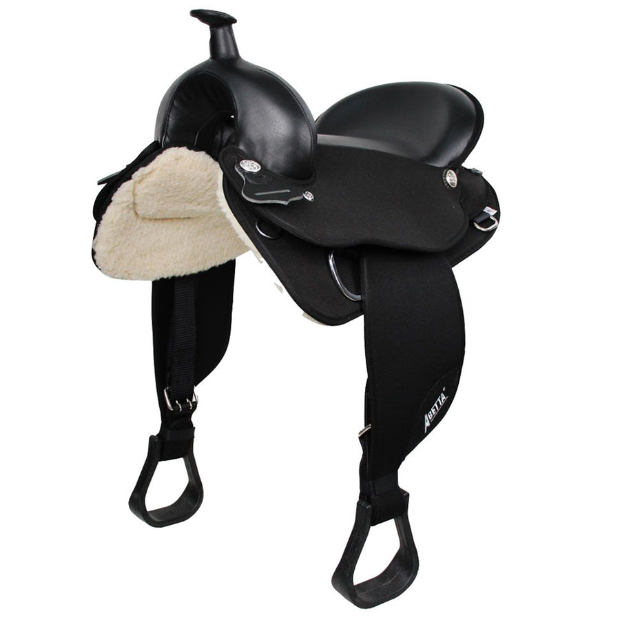 Abetta Sublime Comfort Nylon Western Saddle Super Cushion Seat 7" Gullet