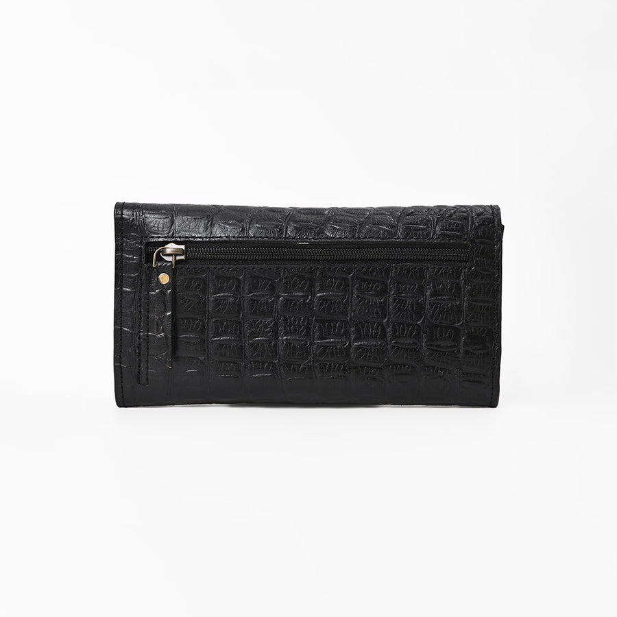 American Darling Wallet Crocodile Embossed Genuine Leather Women Bag Western Handbag Purse| Tote | Travel Bags |College