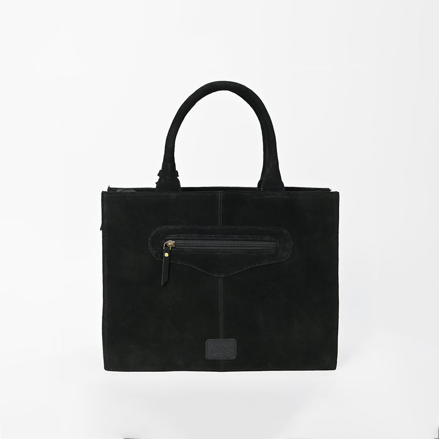 American Darling Embroidered Black Western Tote Handbag