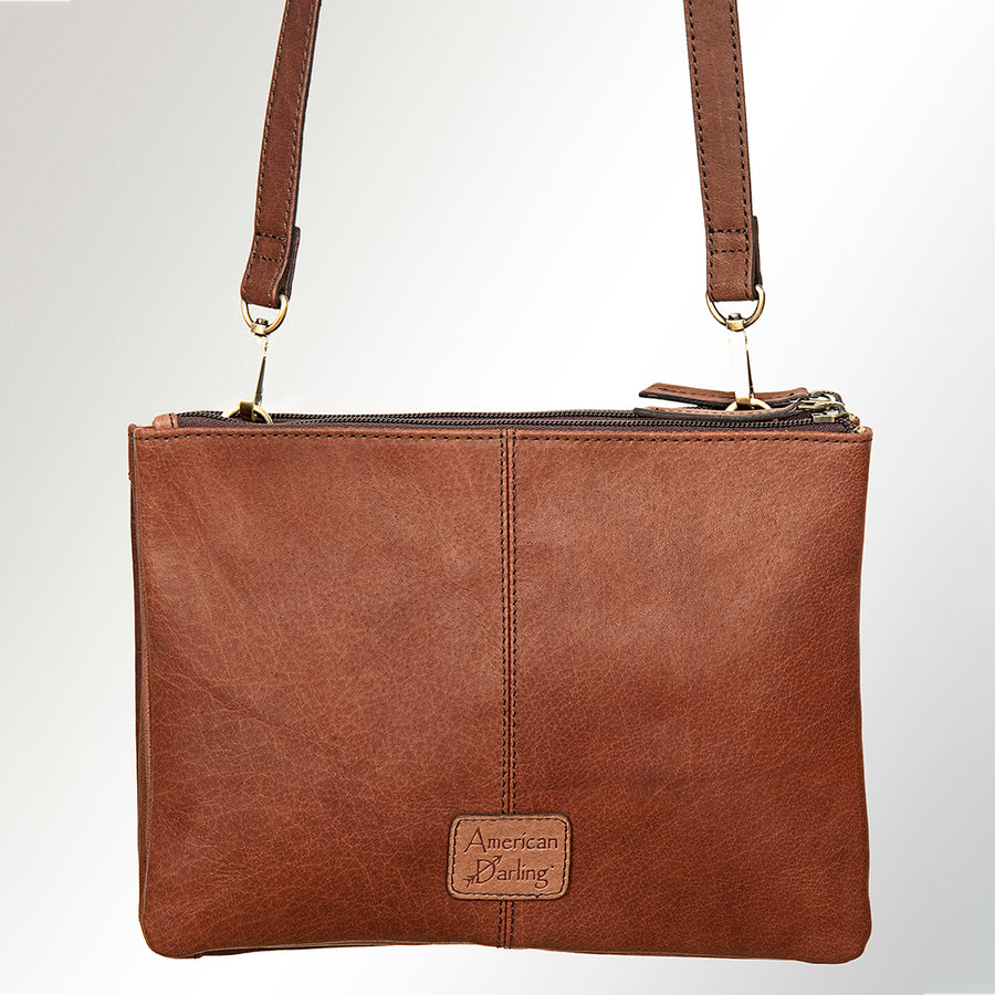 Ameran Darling Women's Crossbody Bag Western Hair on Leather Handbag and Ladies Purse