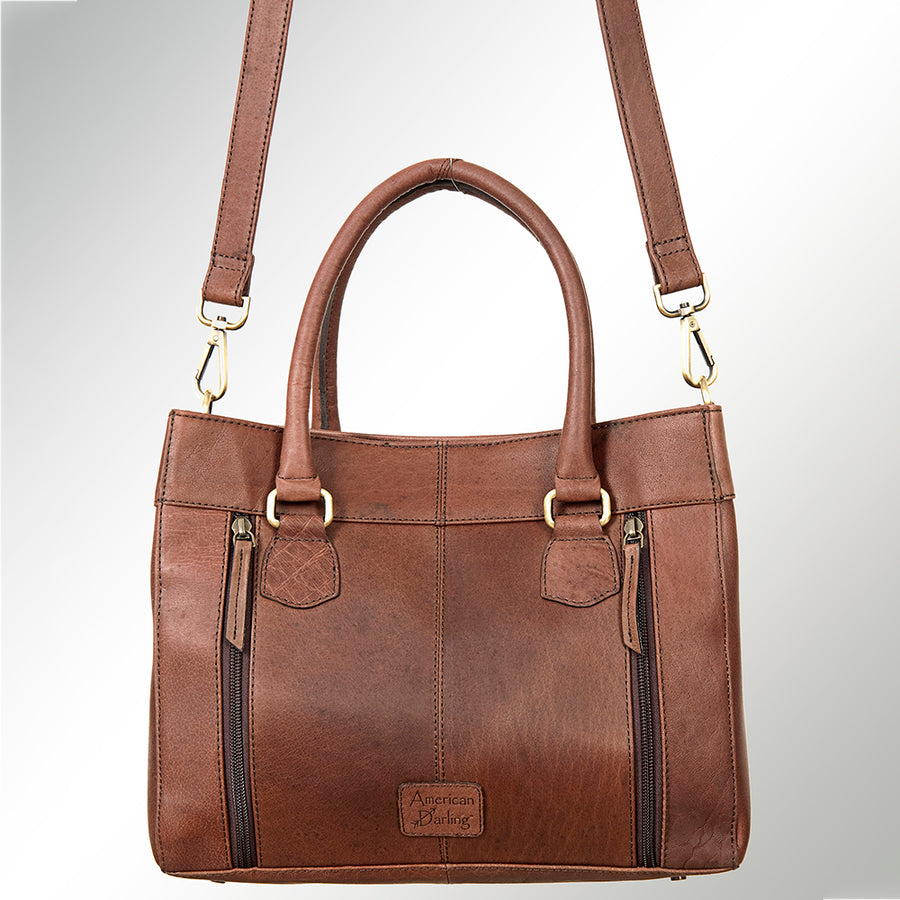 American Darling Women's Tote Hair - On Genuine Leather Handbag and Ladies Purse