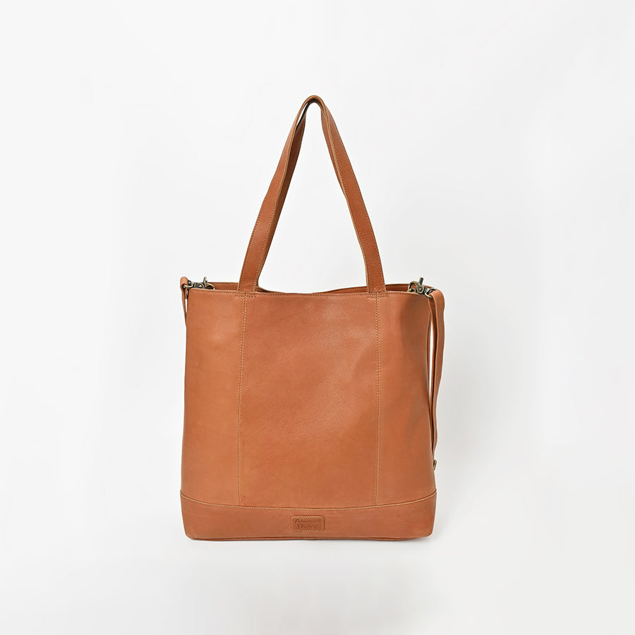 Everyday Rodeo Genuine Leather Black Embroidered Tote Bag | Houston Livestock Show and Rodeo