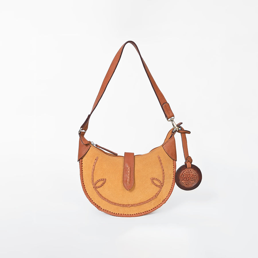American Darling Western Suede Leather Crossbody Bag for Women