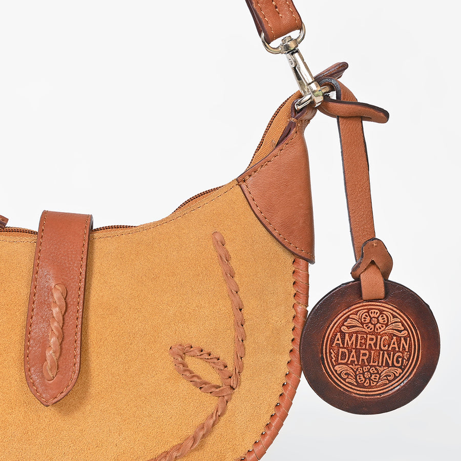American Darling Western Suede Leather Crossbody Bag for Women