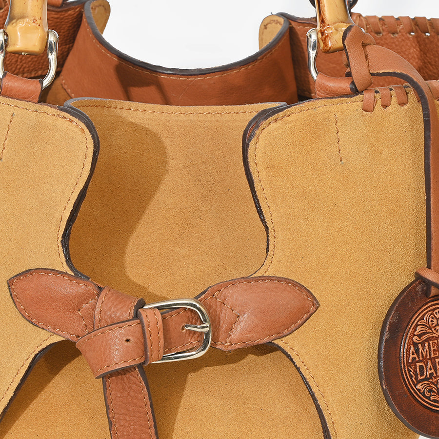 American Darling Western Suede Tote Bag for Women