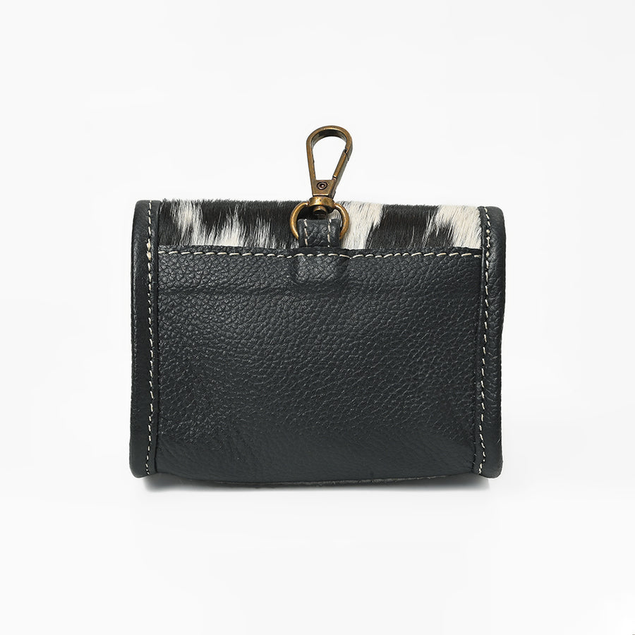 American Darling Genuine Hair-on Leather Mini Clutch Bag Charms