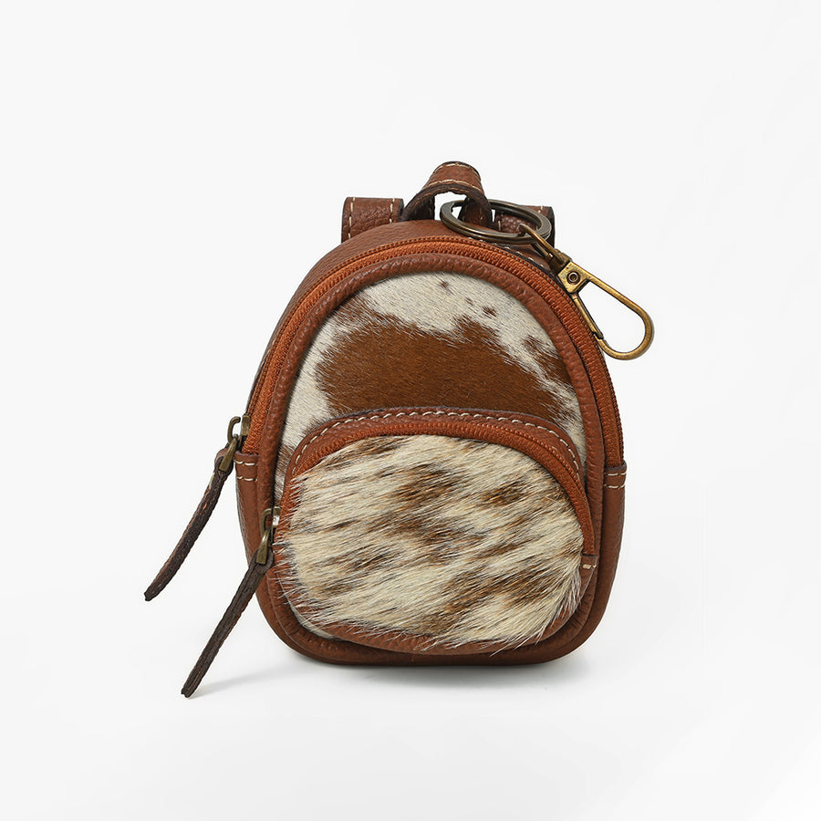 American Darling Genuine Hair-on Leather Mini Backpack Bag Charms