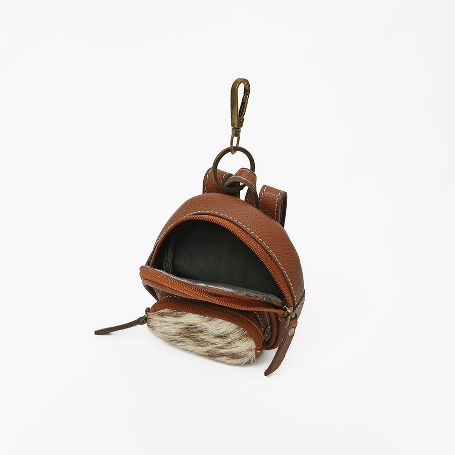 American Darling Genuine Hair-on Leather Mini Backpack Bag Charms