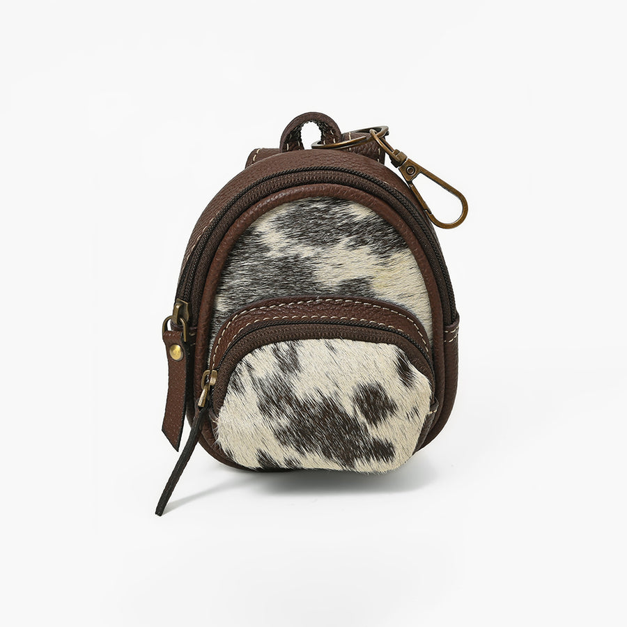 American Darling Genuine Hair-on Leather Mini Backpack Bag Charms