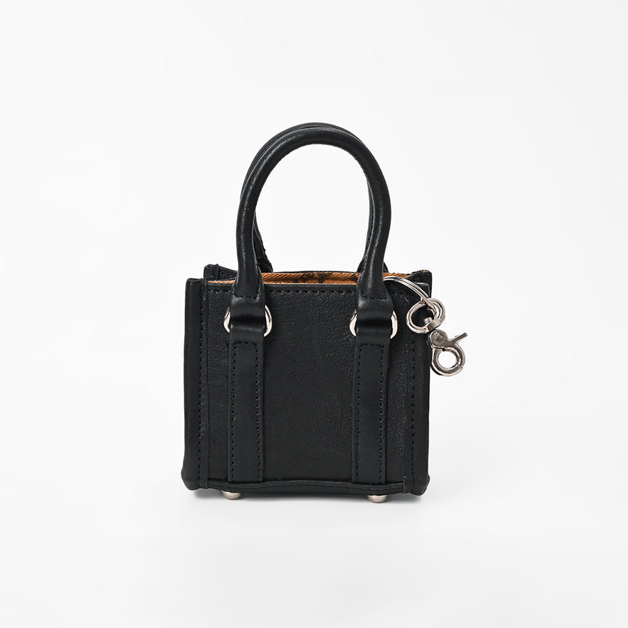 American Darling Genuine Hair-on Leather Mini Tote Bag Charms