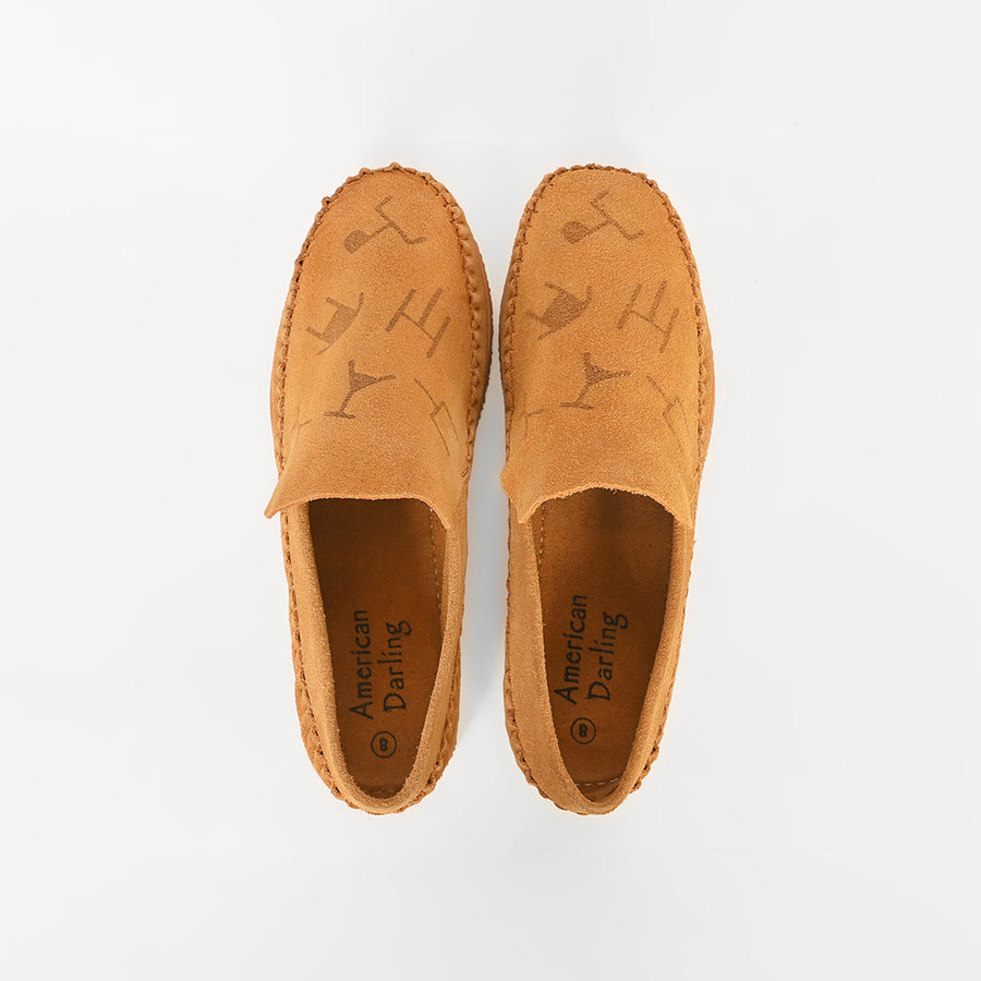 American Darling Handcrafted Suede Leather Slip-On Mule Shoes – Classic Minimalist Comfort Loafers