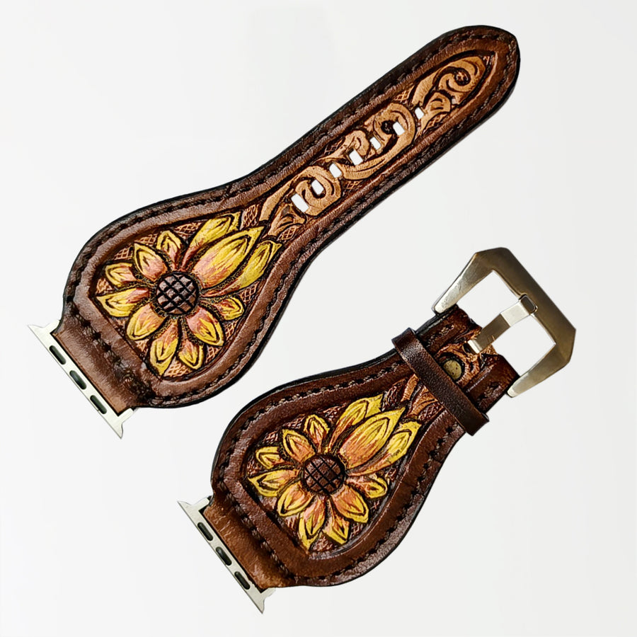 American Darling ADWAR118-45 Beautifully Hand Tooled Genuine Leather I by Hilason – Cowboy and equestrian accessories