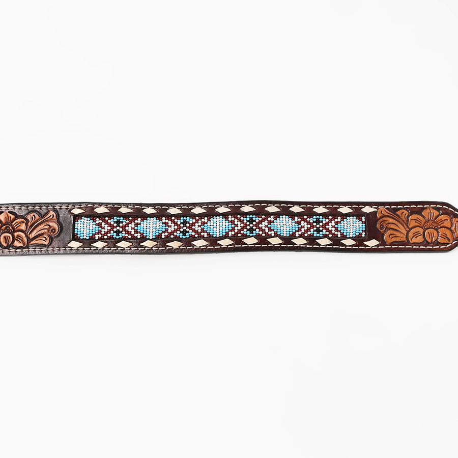 Bar H Equine Genuine Western American Leather Horse Headstall