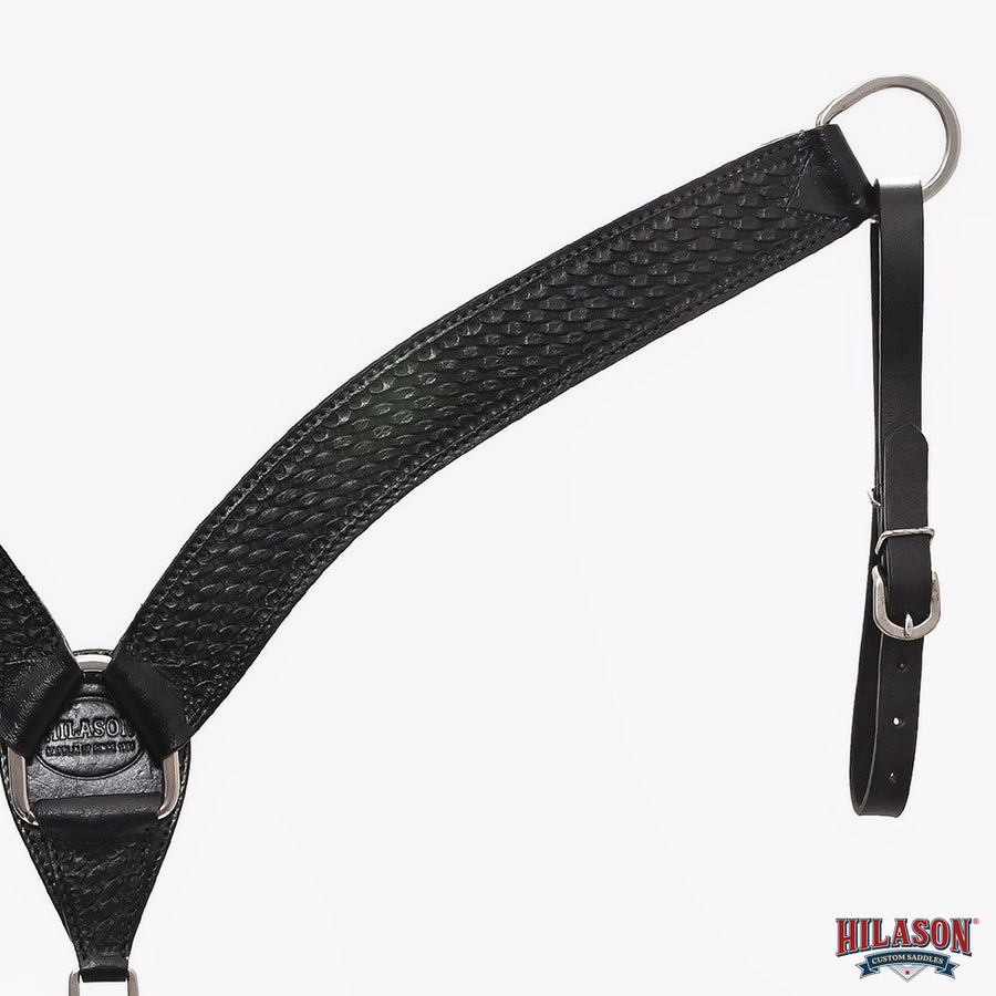 HILASON Western Horse Headstall Breast Collar Set Tack Genuine American Leather | For Horses Headstalls