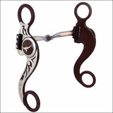 Hilason Brown Steel Horse Show Bit 5