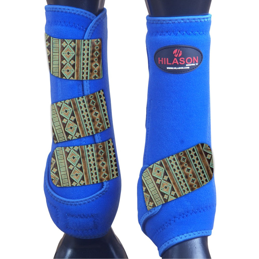 Large Hilason Horse Medicine Sports Boots Front Leg