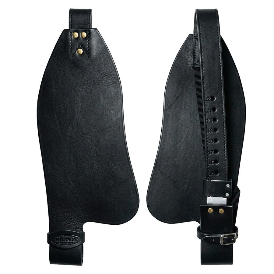 Hilason Youth Leather Saddle Replacement Fenders Pair with Hobble Straps, Western Horse Riding 2" Stirrup Leathers