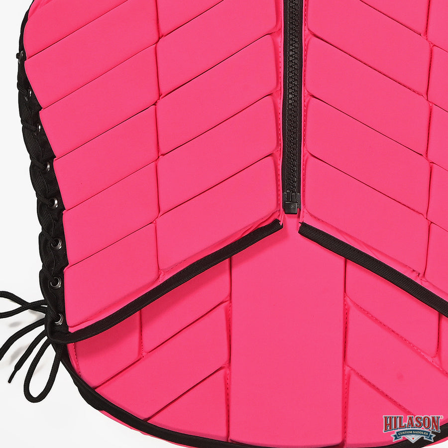 HILASON Equestrian Horse Vest Safety Protective Adult Eventing Pink |Horse Riding |Unisex |Rodeo